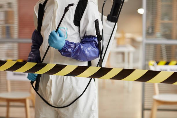 Professional Blood Cleanup technician working in Limerick, ME